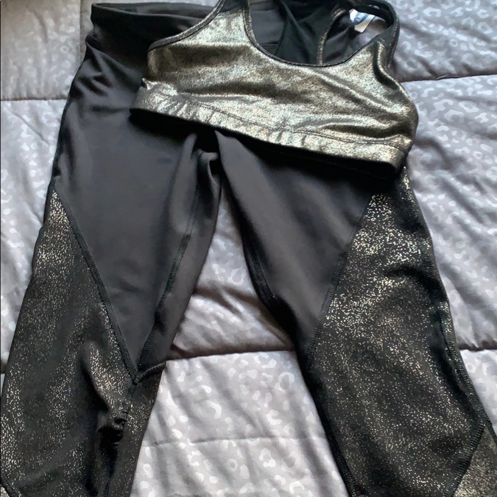 Leggings with a top
